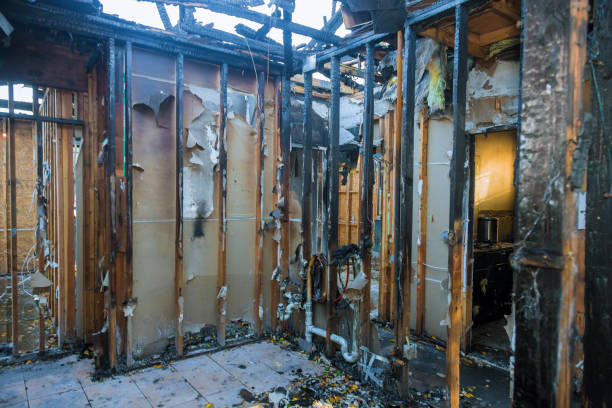 Professional Soot Cleanup technician working in National Park, NJ